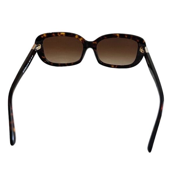 Coach Signature Turquoise Frame Sunglasses HC8299(L1142) Dark Brown - Picture 3 of 9